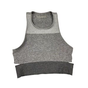Outdoor Voices Heather Gray Crop Top